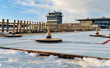 Weihnachtsfeier mit Ausblick