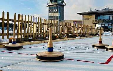 Weihnachtsfeier mit Ausblick