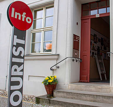 Tourist Information Beelitz ScottyScout Kachelquadrat