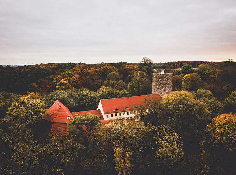 Burg Rabenstein von Oben