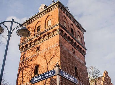 Wasserturm in der Brückenstraße