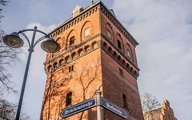 Wasserturm in der Brückenstraße