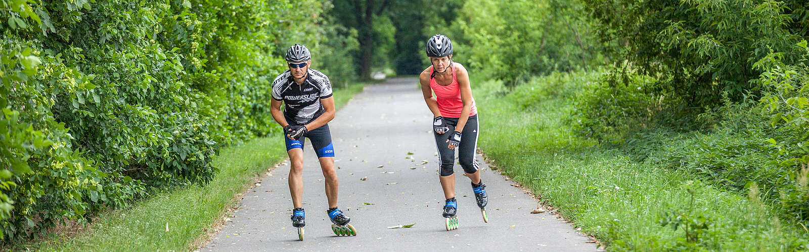 Skater auf der Flaeming-Skate,
        
    

        Foto: Tourismusverband Fläming e.V./Jedrzej Marzecki