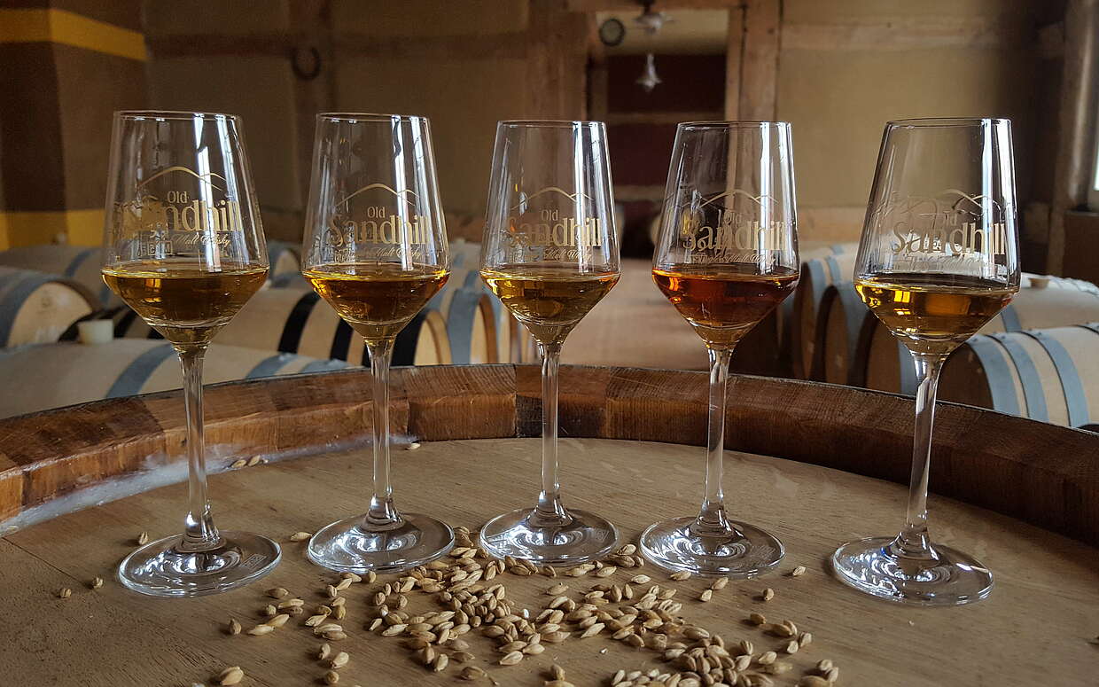 Whisky Verkostung bei Sandhill