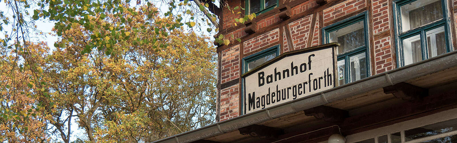 Bahnhof Mageburgerforth,
        
    

        Foto: Tourismusverband Fläming e.V./Catharina Weisser
