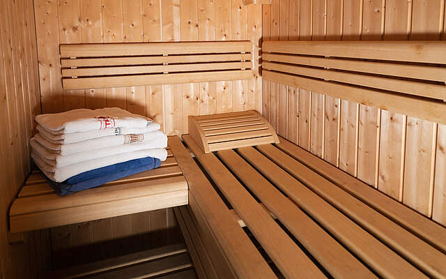 Sauna im Ferienhaus Sjö Hus, Marion Pods