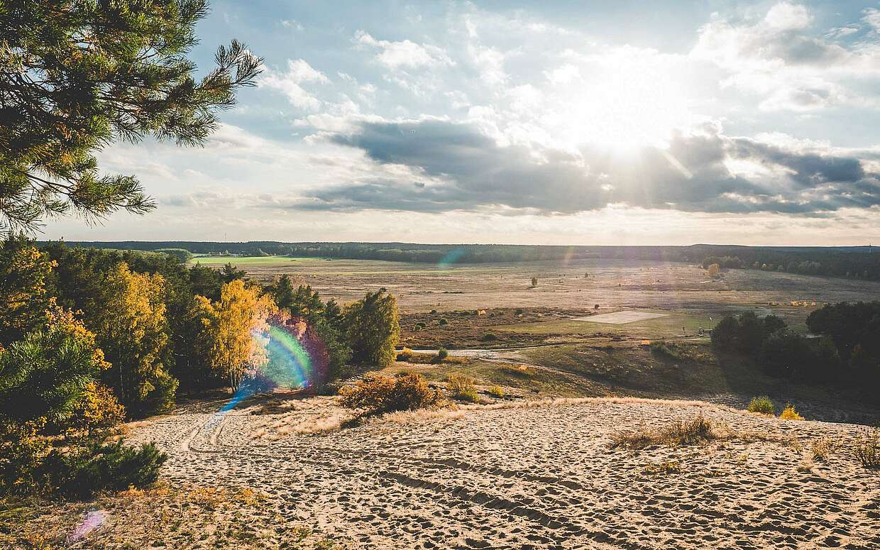 Städteporträt Nuthetal - Ausblick vom Saarmunder Berg
