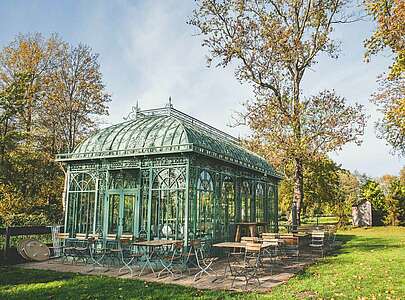 Städteporträt Großbeeren - Pavillon am Schloss Diedersdorf