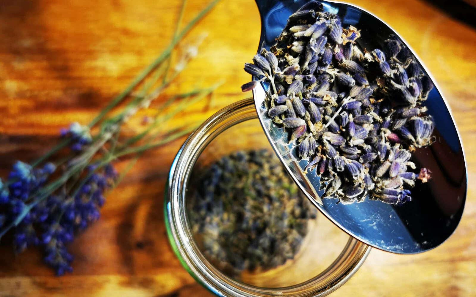 Herstellung Lavendelöl