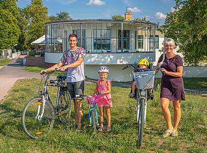 Radfahren in Dessau