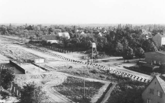 Grenzbefestigungen Lichterfelder Allee 1964