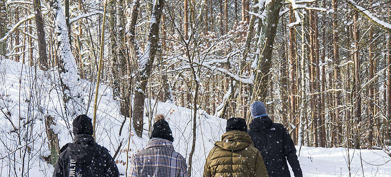 Durch den Winter wandern
