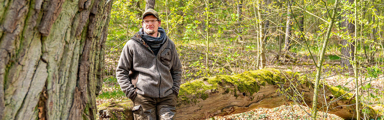 Wildnisschule Hoher Fläming - Porträt Paul Wernicke,
        
    

        Foto: Tourismusverband Fläming e.V./Jan Sobotka