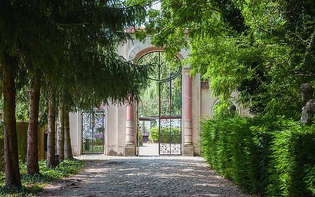 Eingang Schloss Blankensee