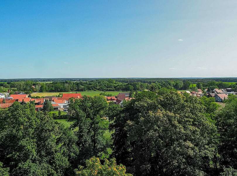 Städteporträt Ziesar - Blick vom Burgturm