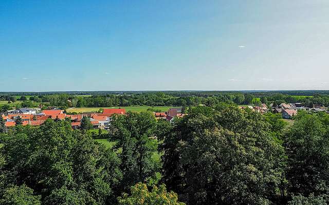 Städteporträt Ziesar - Blick vom Burgturm
