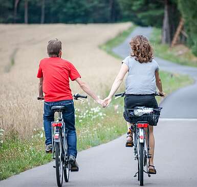 Radfahren auf der Flaeming-Skate