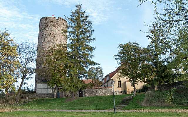 Bergfried Burg Loburg
