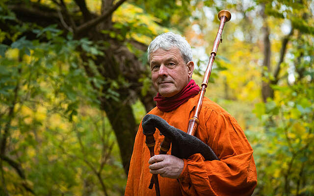 Ralf Rabe auf der Burg Rabenstein