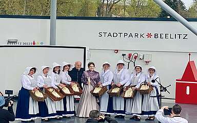 Spargelsaison Eröffnung Beelitz 2023