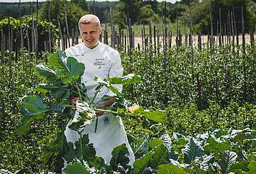 Bei Hotelier und Gastronom Daniel Reuner in Zossen