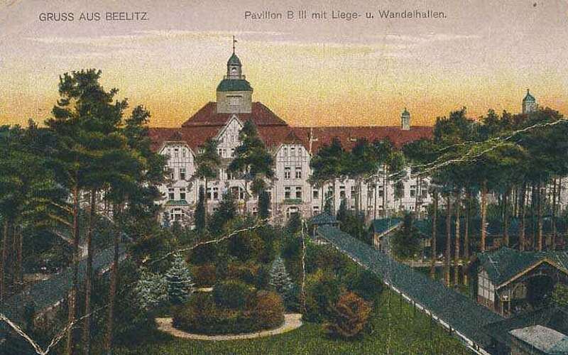 



        
            Postkarte Beelitz-Heilstätten Pavillion B III,
        
    

        Foto: TVF Fläming/CC
    