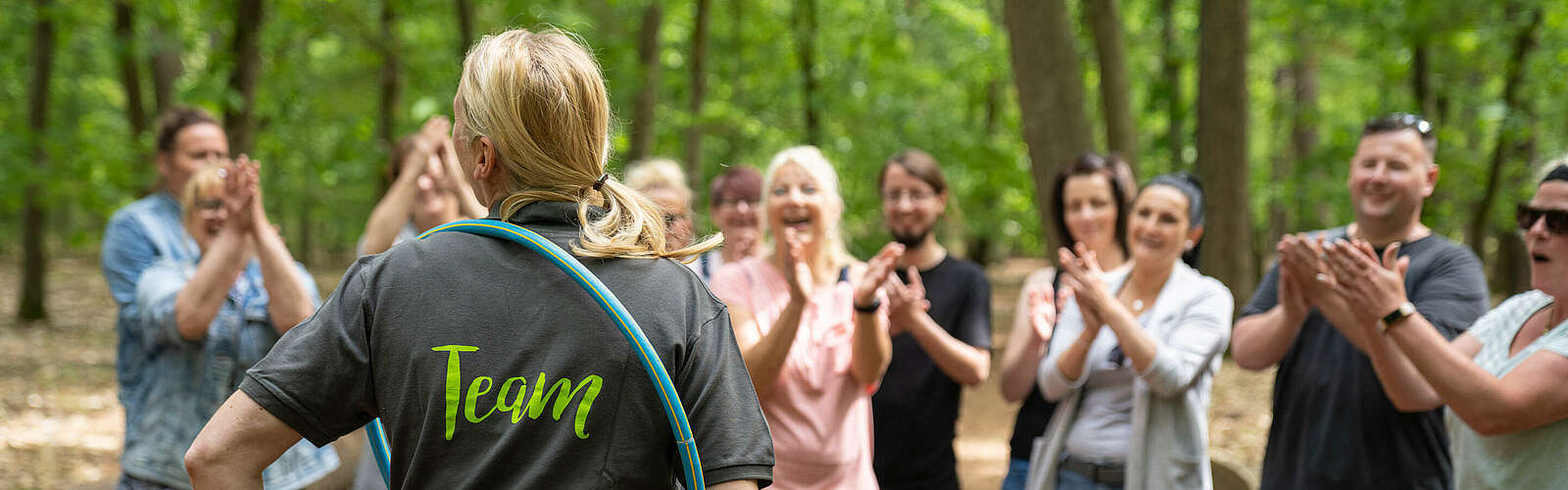 Teamevent im Barfußpark