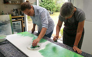 Malkurs im Atelier von Artfiness