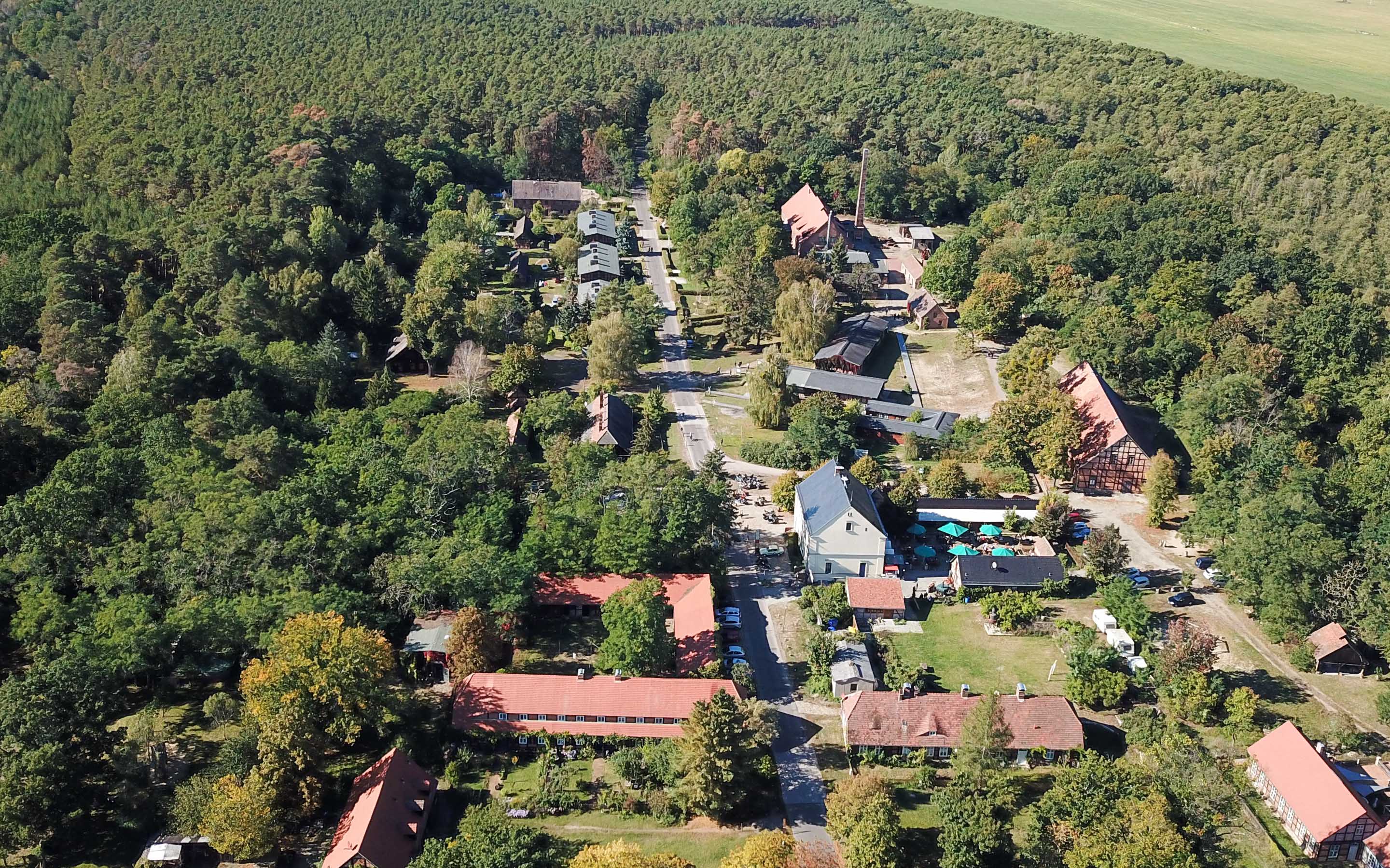 Die Stadt Baruth im Fläming.