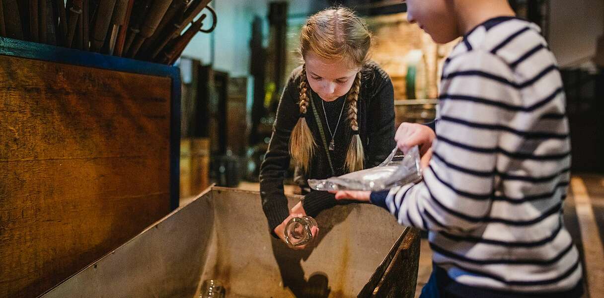 Glasmachen und Glasmuseum - Familienzeit in Glashütte