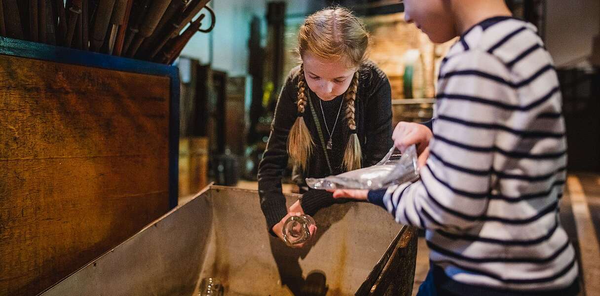 Glasmachen und Glasmuseum - Familienzeit in Glashütte