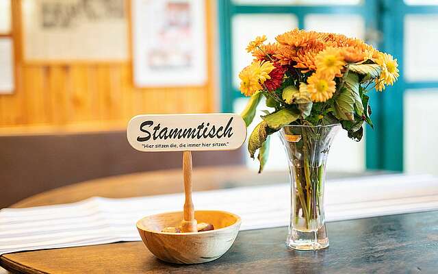 Stammtisch im Gasthof Moritz in Rädigke