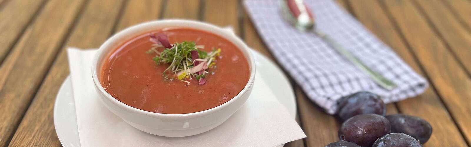 Pflaumensuppe nach Landhaus-Art