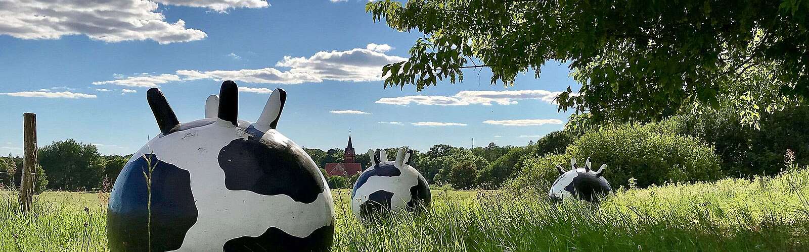 Kunstwerk Ku(h)ieren bei Wiesenburg