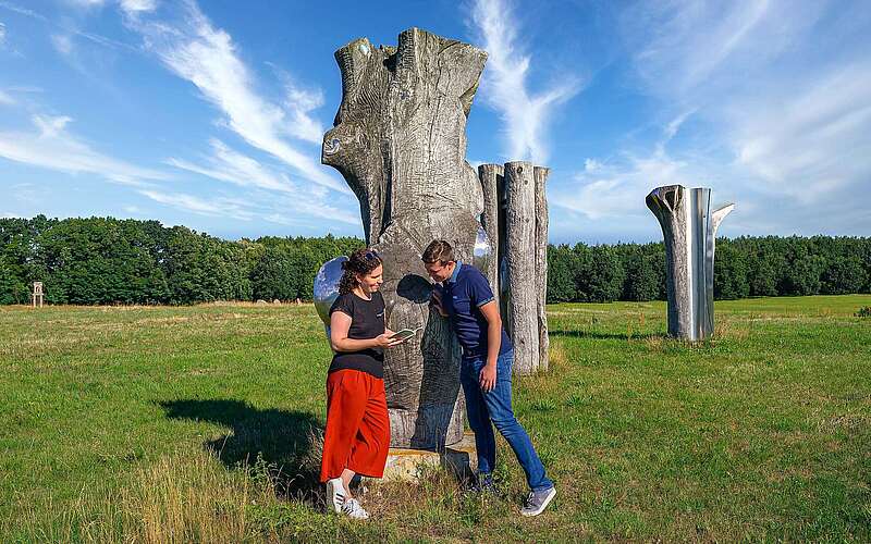 Skulpturenwiese in Bülzig