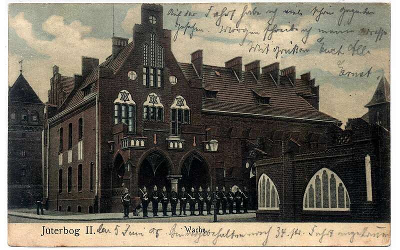 



    
        
                Historische Postkarten von Jüterbog II,
            
        
                Foto: Tourismusverband Fläming e.V./Kein Urheber bekannt
            
    
