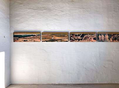 Wildgehege Glauer Tal, Ausstellung im Kommandoturm