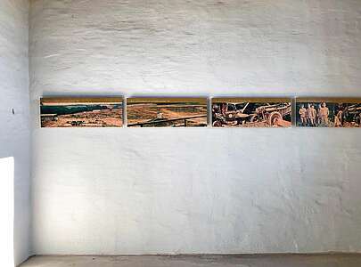Wildgehege Glauer Tal, Ausstellung im Kommandoturm