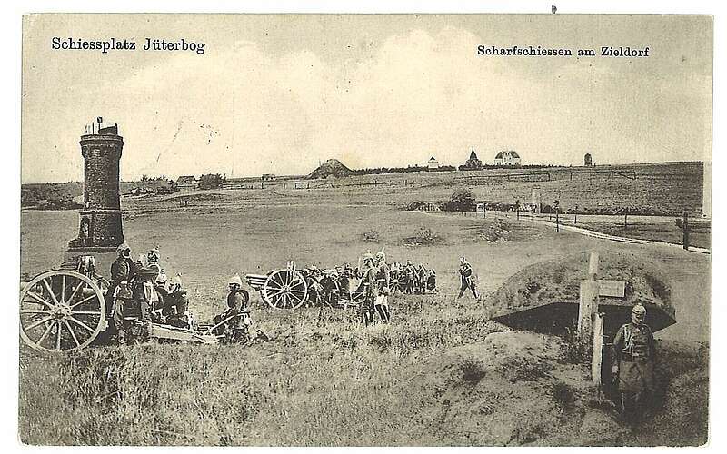 



    
        
                Schießplatz Zieldorf, Jüterbog II,
            
        
                
                
                    Foto: Kein Urheber bekannt
                
            
    
