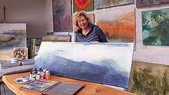 Künstlerin Gabi Hiller von Artfiness