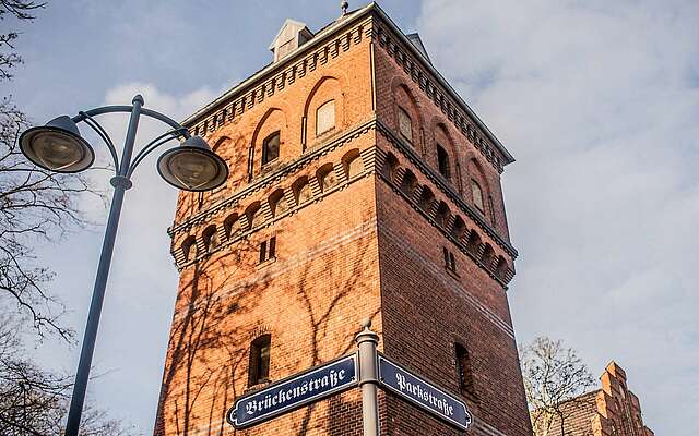 Wasserturm in der Brückenstraße