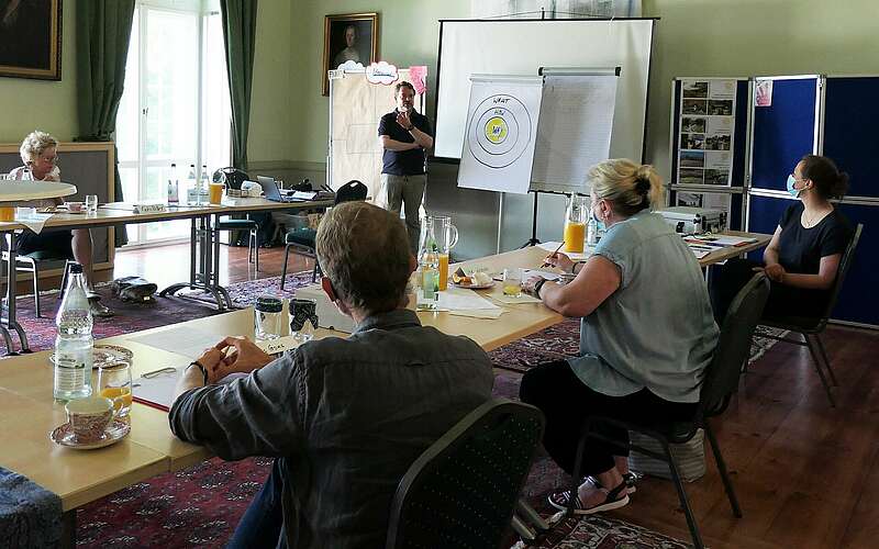 



    
        
                ProduktSchmiede auf Schloss Stülpe,
            
        
                Foto: Kreativnetzwerk FlämingSchmiede/Juliane Reich
            
    
