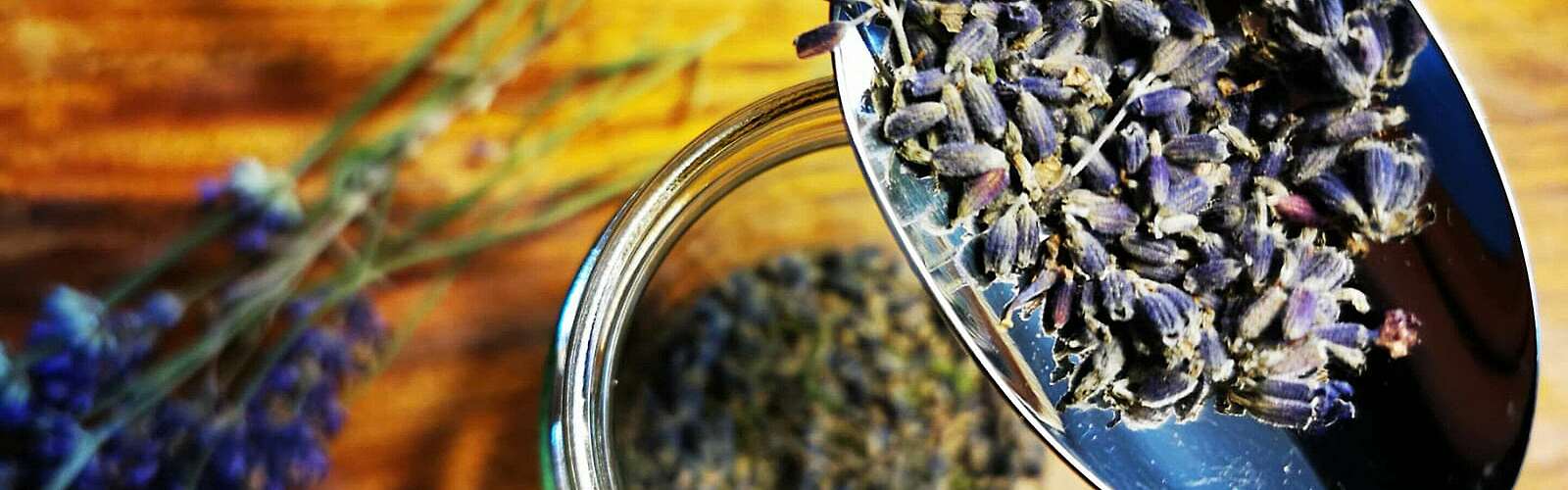 Lavendel im Glas,
            
        
                Foto: Tourismusverband Fläming e.V./Nadja Körner