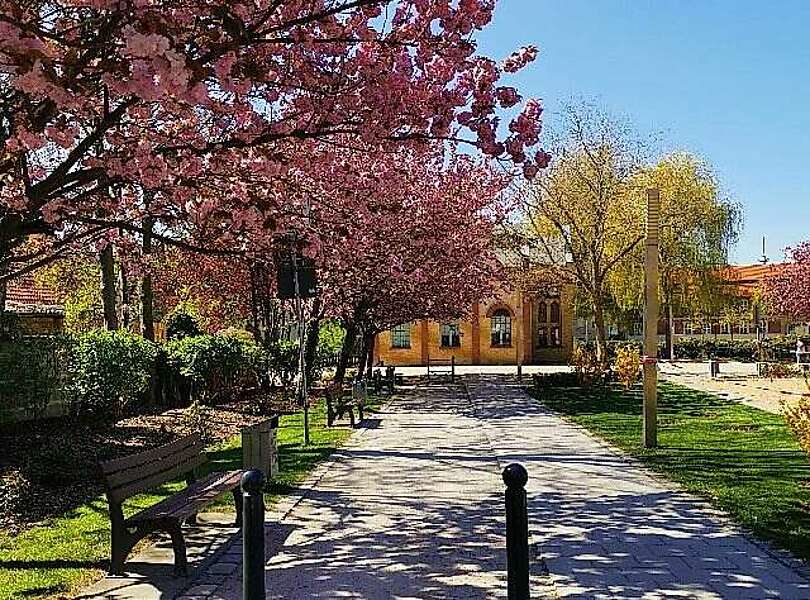 Passage vom Boulevard zum Nuthepark in Luckenwalde