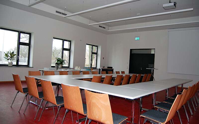 Veranstaltungssaal im Neue Energien Forum Feldheim