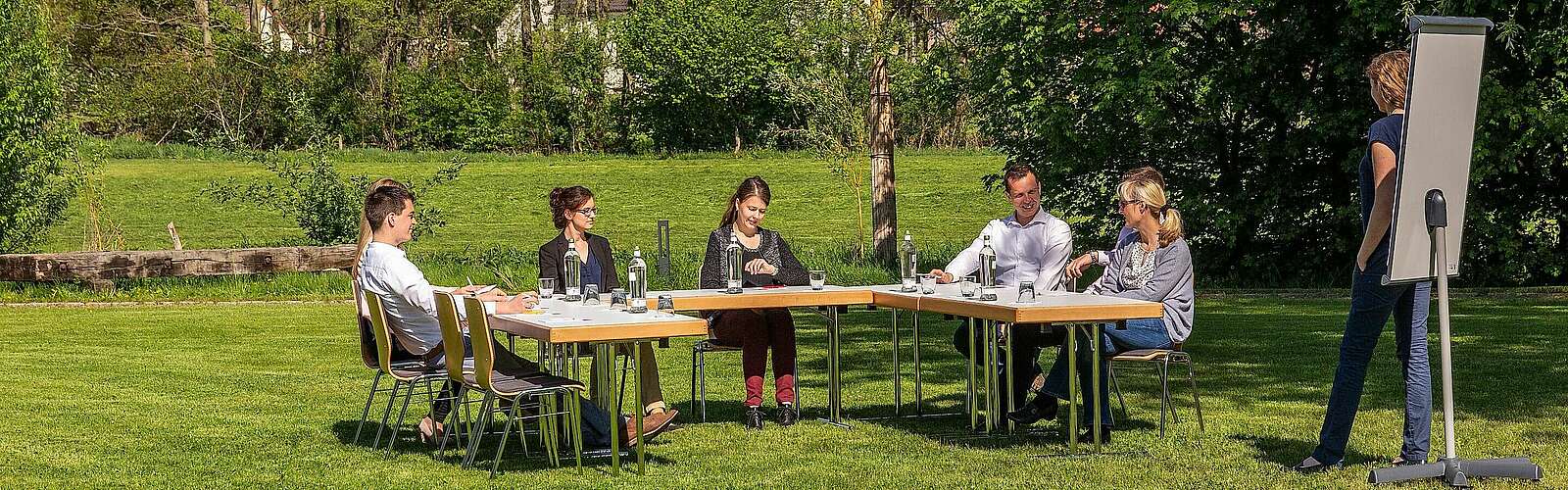 Tagen im Grünen hinter dem Paulinen Hof,
            
        
                Foto: Tourismusverband Fläming e.V./Marcus Vetter