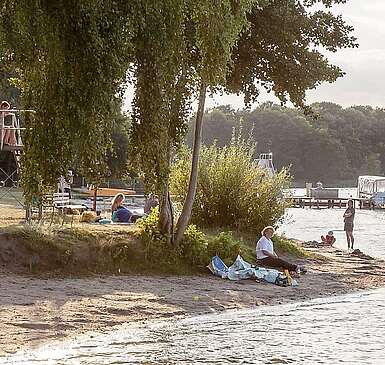Schlauchbootfahren in Kallinchen