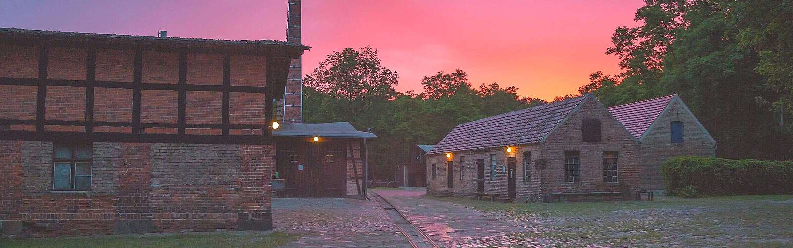 Sonnenuntergang in Glashütte