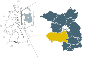 Brandenburg Landkarte